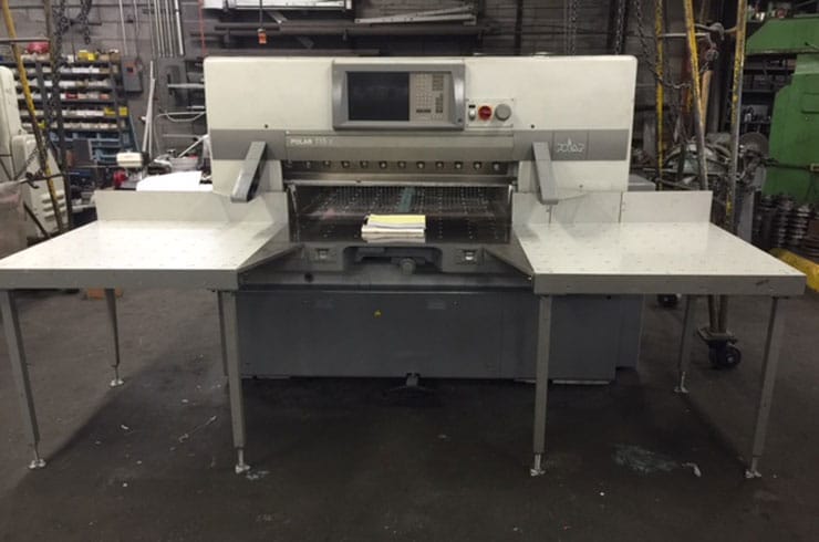 Used Polar 45" 115 X Paper Cutter Machine