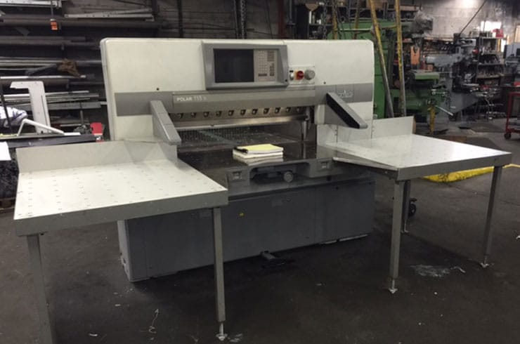 Used Polar 45" 115 X Paper Cutter Thumbnail Photo Two
