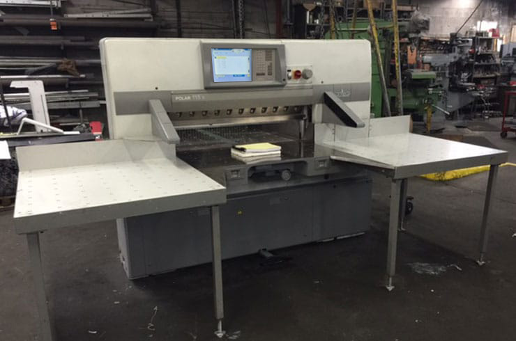 Used Polar 45" 115 X Paper Cutter Thumbnail Photo Two