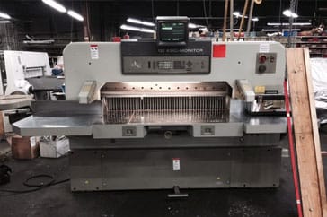 Used 54" Polar Paper Cutter 137 EMC Monitor Machine