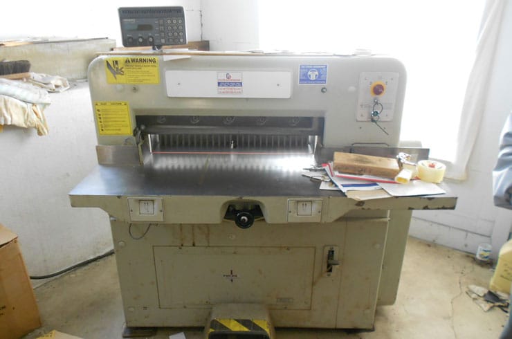 Used Polar 28" 72 CE Paper Cutter Machine