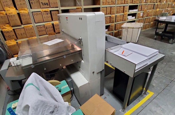 Used Polar 30" 78 X Paper Cutter Thumnbail Photo Three