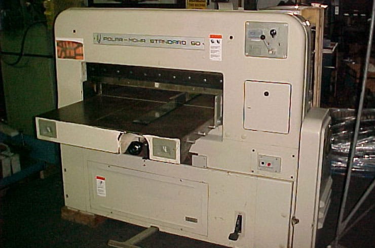 Used Polar 35" 90 ST Paper Cutter Machine