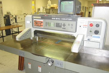 Used 36" Polar Paper Cutter 92 EMC Monitor Machine