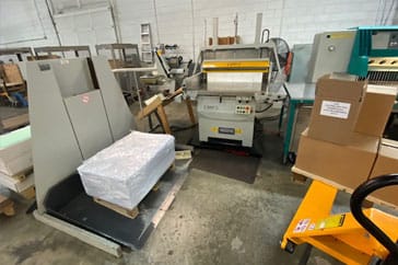 Used 52" Perfecta Cutting System TVC Machine