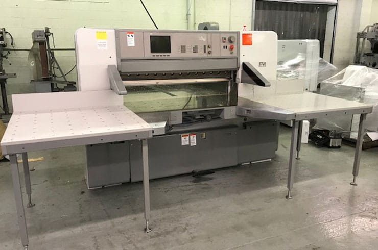 Used Polar 54" 137 ED Paper Cutter Thumbnail Photo Two