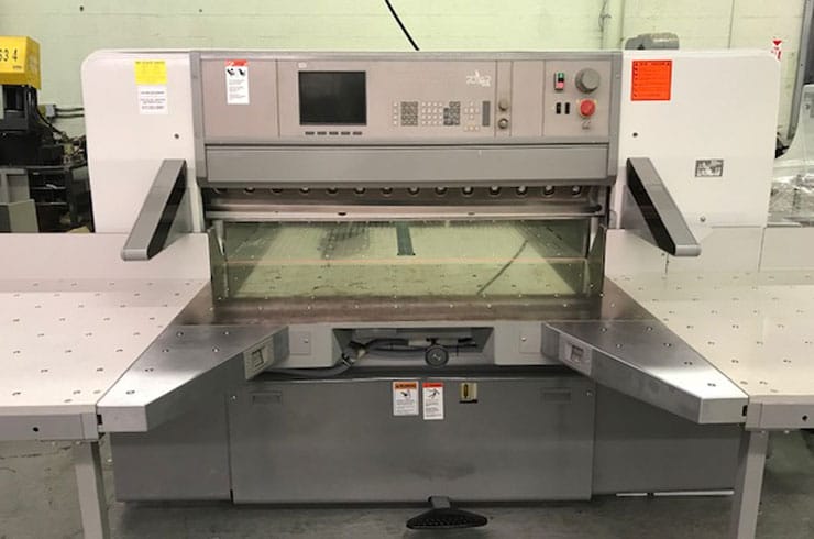 Used Polar 54" 137 ED Paper Cutter Thumnbail Photo Three