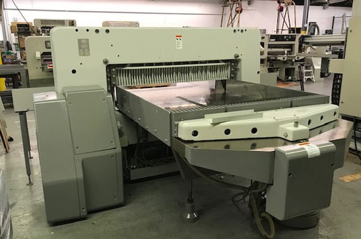 Used Polar 54" 137 ED Paper Cutter Thumnail Photo Three