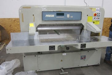 Used 45" Prism Paper Cutter 115 Digital Machine