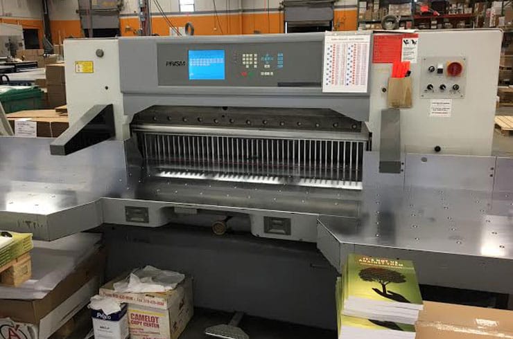 Used Prism 54" 137 Paper Cutter Machine