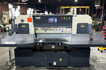 Used 45" Saber Paper Cutter 115 Machine