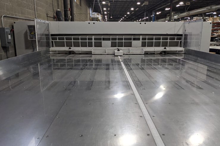 Used Saber 141" 360 XT-Plus Paper Cutter Thumnbail Photo Three
