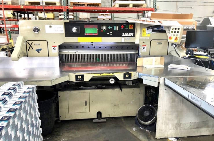 Used Saber 54" S137 Cutting System Machine
