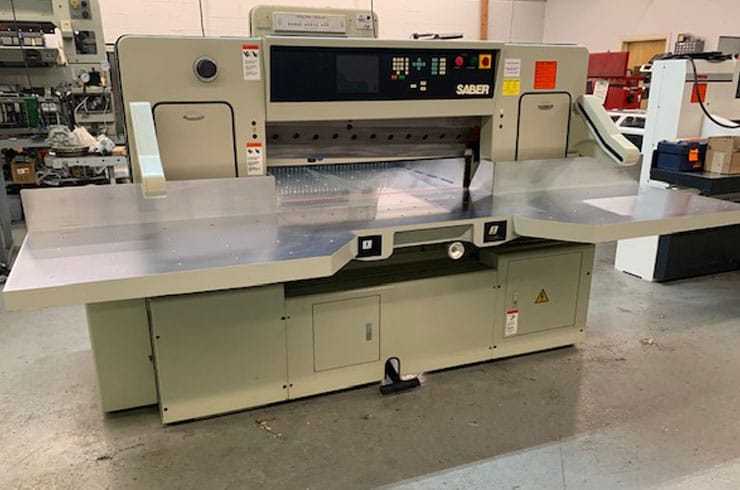 Used Saber 45" 116S Paper Cutter Thumbnail Photo Two