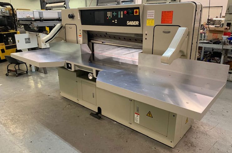 Used Saber 45" 116S Paper Cutter Thumnbail Photo Three