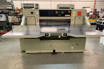 Used 45" Saber Paper Cutter 116S Machine