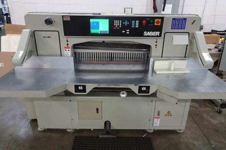 Used Saber 37" 95 Paper Cutter Thumbnail Photo Two