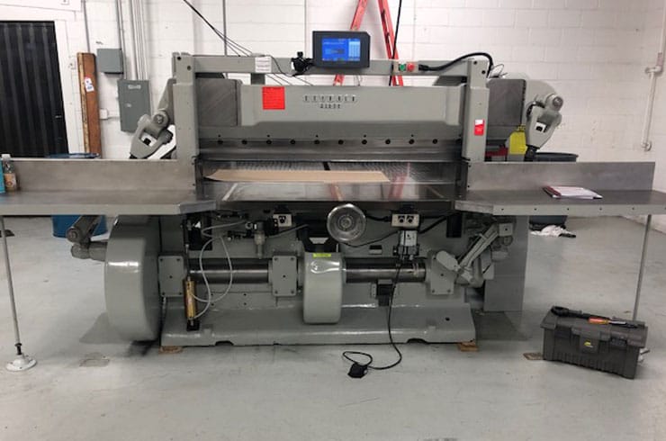 Used Harris Seybold 65" CF Paper Cutter Machine