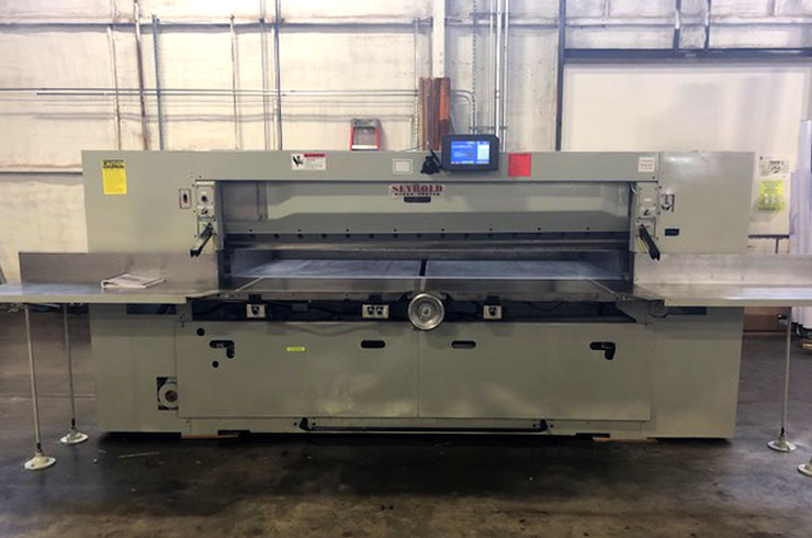 Used Harris Seybold 100" 100 CJ Paper Cutter Machine