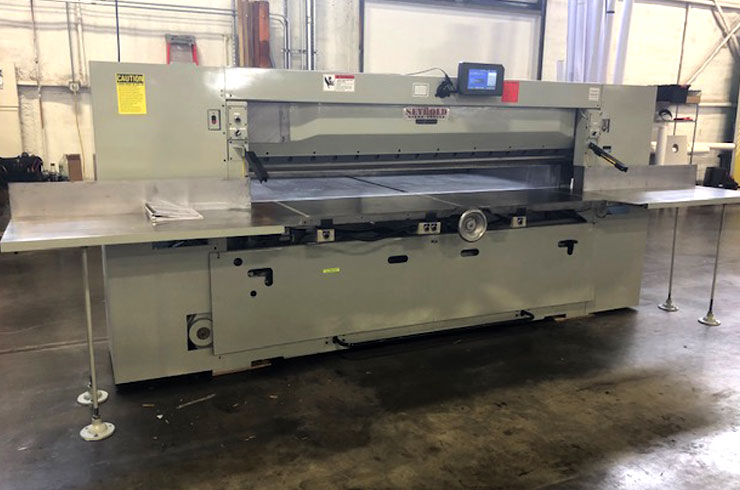Used Harris Seybold 100" 100 CJ Paper Cutter Thumbnail Photo Two