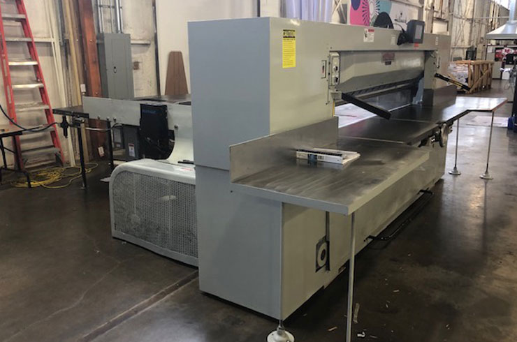 Used Harris Seybold 100" 100 CJ Paper Cutter Thumnail Photo Five