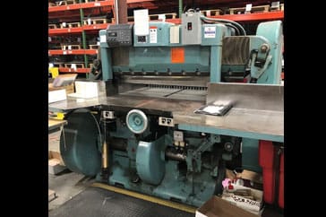 Used 45" Harris Seybold Paper Cutter CF Machine