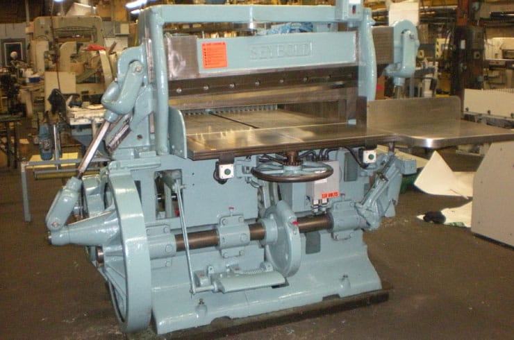 Used 41" Harris Seybold Paper Cutter 41 10ZB Machine