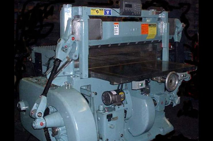 Used Harris Seybold 51" 51 CF Paper Cutter Thumnbail Photo Three