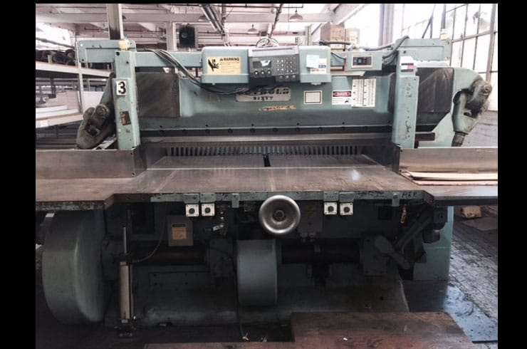 Used Harris Seybold 65" 65 CF Paper Cutter Machine
