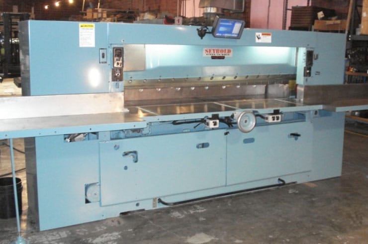 Used Harris Seybold 85" 85 CJ Paper Cutter Machine