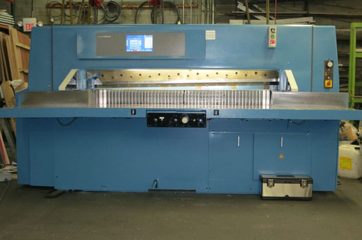 Used Wohlenberg 71" 180 Paper Cutter Machine