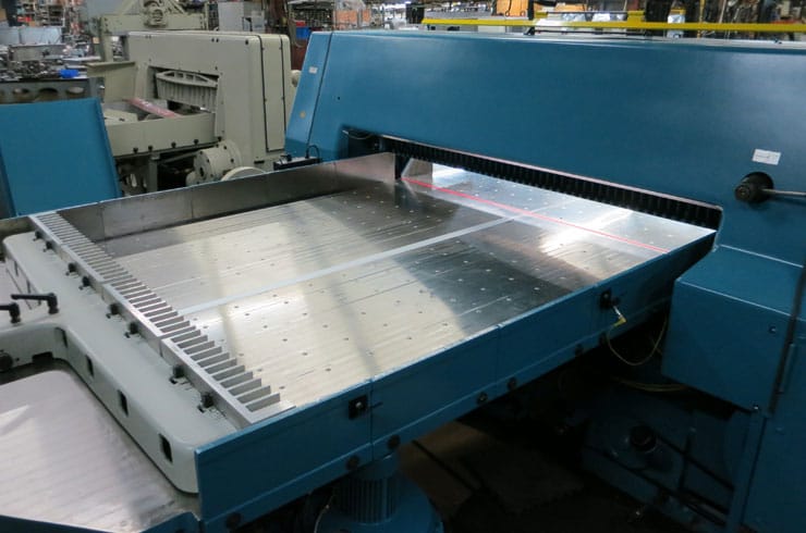 Used Wohlenberg 71" 180 Paper Cutter Thumnail Photo Two