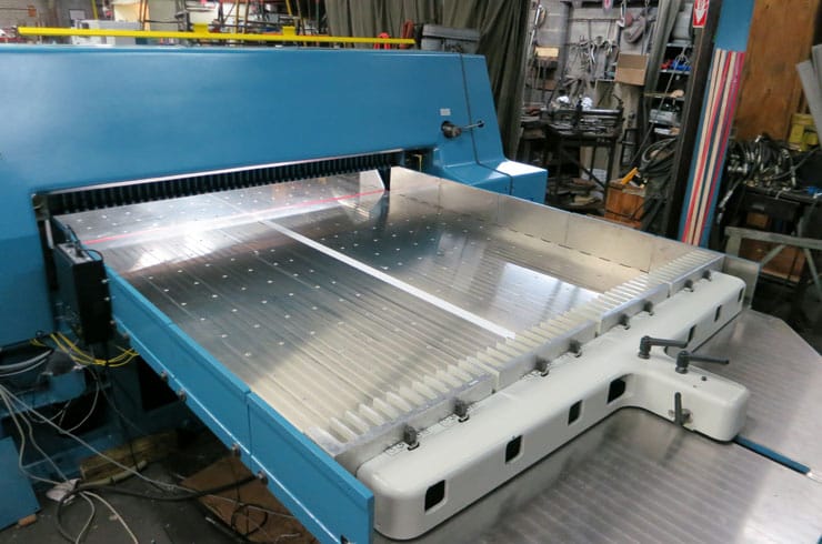 Used Wohlenberg 71" 180 Paper Cutter Thumnbail Photo Three