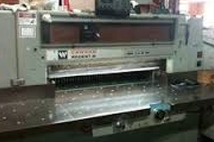 Used Wohlenberg 36" 92 Regent Paper Cutter Machine