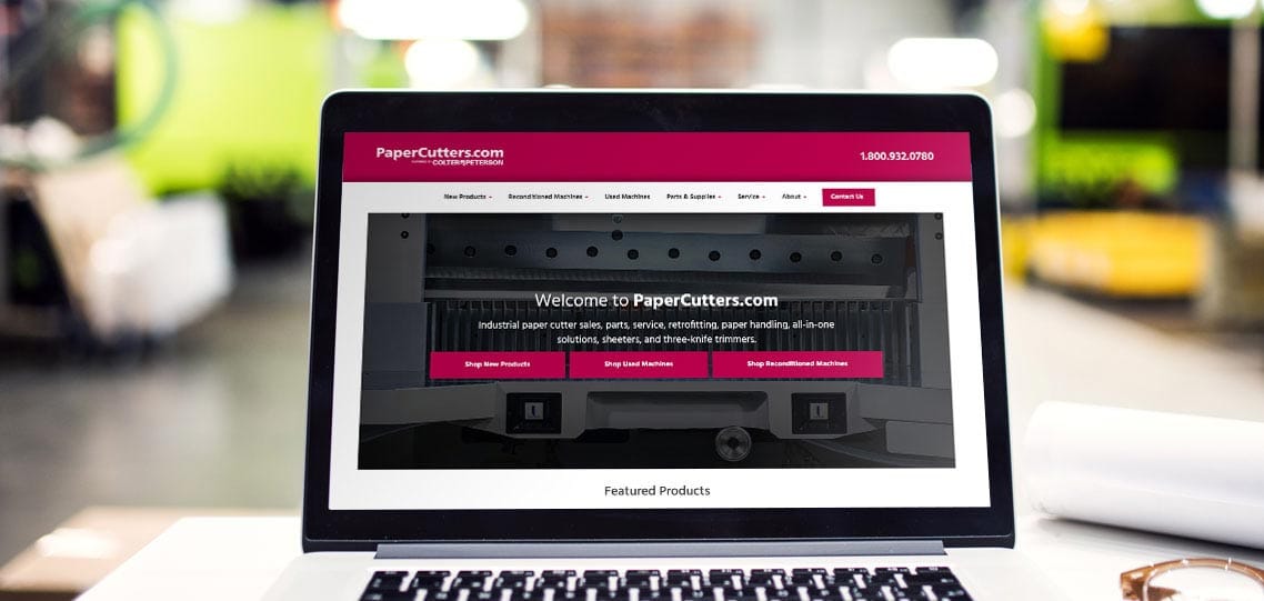 PaperCutters.com website relaunch