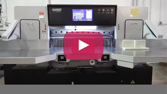 Watch the SABER X-15 and SABER XXL Cutting Machines